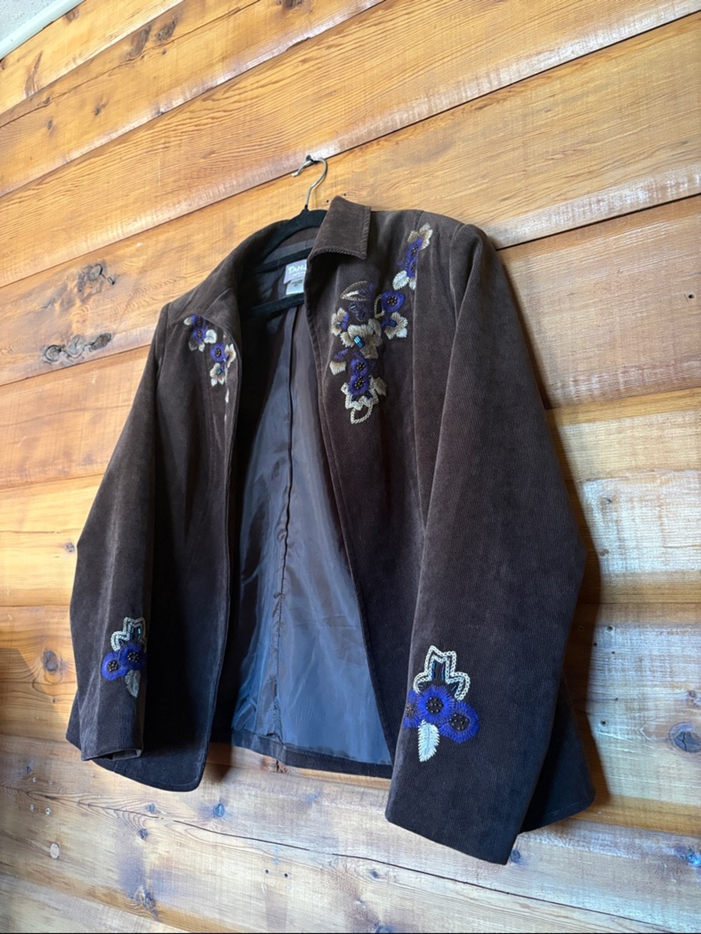 Tanjay Petite 6P Suede Beaded Jacket